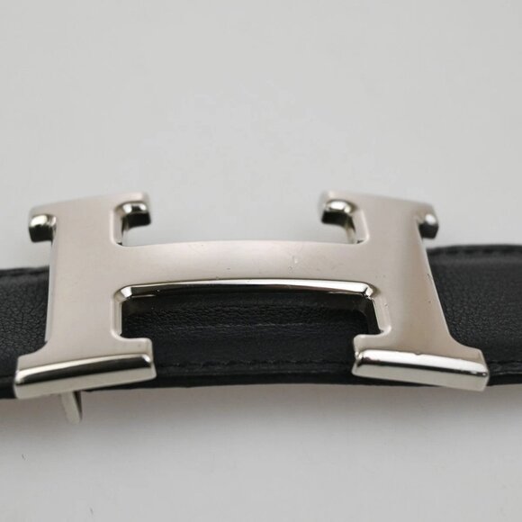 HERMES H Logo Constance Reversible Buckle Belt Leather - Picture 9 of 16